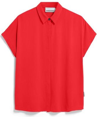 Armedangels Larisaana Bluse f&uuml;r Damen | rot