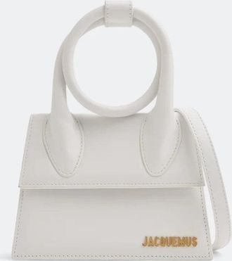 Jacquemus Le Chiquito Noeud bag White