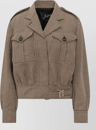 Seafarer virgin wool single breasted coat