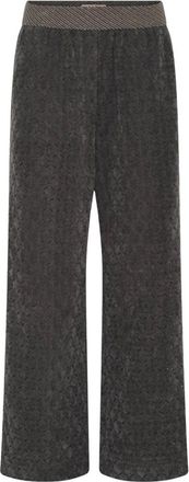 Gustav Pantaloni Larghi Babbett - - Trousers - Donna - Nero - XS