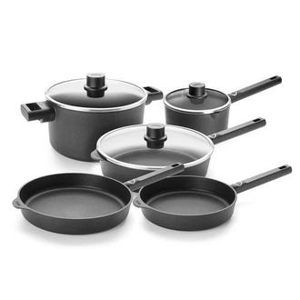 Woll Ecologic Pro Nonstick 8 Piece Set in Black at Nordstrom