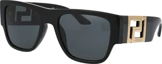 Versace 0VE4403 Black Acetate Sunglasses - Black