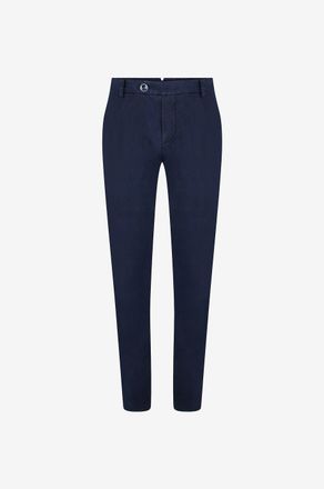 Richard J. Brown Slim-Fit-Hose aus Baumwolle und Kaschmir Singapore