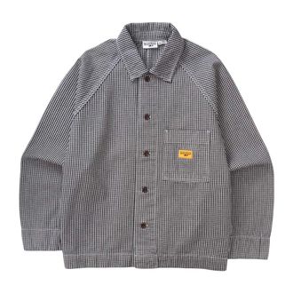 Service Works Sobrecamisa House Gingham FOH - Jackets - Hombre - Negro - M