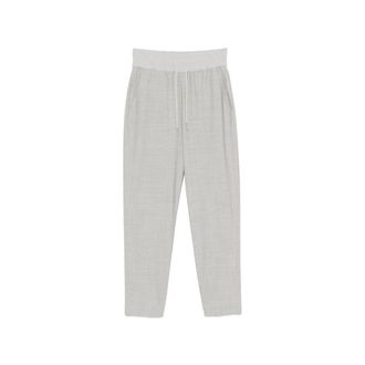 PANICALE Drawstring Straight-leg Trousers