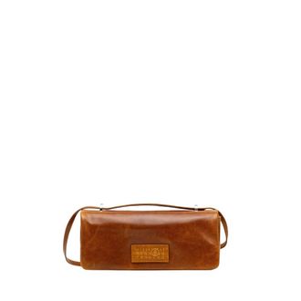 Maison Margiela Tassen, Dames, Bruin, ONE Size, Katoen, Numeric Schoudertas
