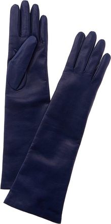 Portolano Long Cashmere-Lined Leather Gloves