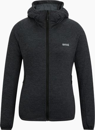 Regatta Womens Regatta Womens/Ladies Ferna Stretch Hooded Fleece Jacket - Grey - Size: 14