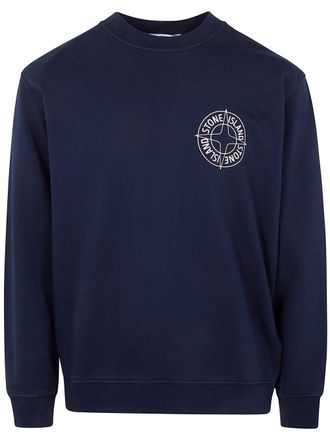 Stone Island Round Neck Sweatshirt