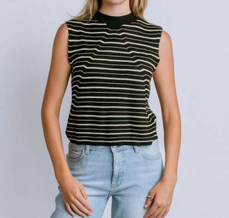 Kerisma Tira Tank Top In Black Beige