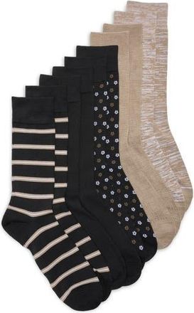 Nordstrom Rack Ultrasoft 5-Pack Assorted Dress Socks in Black Multi at Nordstrom Rack, Size Regular