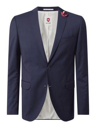 CG - Club of Gents Anzugweste mit Allover-Muster Modell Philipp in Marine, Gr&ouml;&szlig;e 48