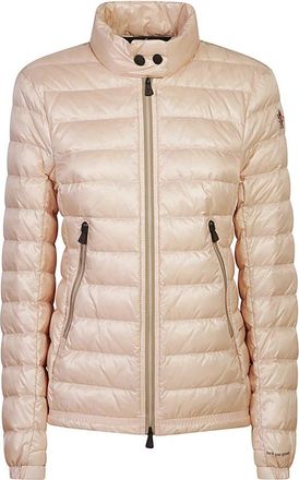 Moncler Powder Parka voor dames Aw 24 - Dames - Gewatteerde jassen - Roze - M - Jassen