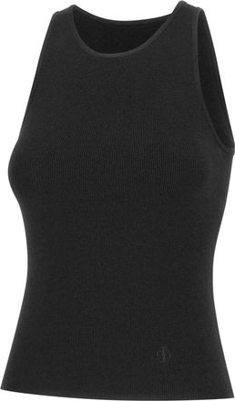 The Garment Tops, Dames, Zwart, S, Polyester, Madison Tank Top