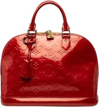 Louis Vuitton Pre-owned Alma PM - Dames - Vintage Handtas - Rood - ONE Size - Vintage