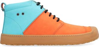Volta Suede Mid-Top Sneakers - unisex - Sneakers - Veelkleurig - 39 EU - Leer - Schoenen