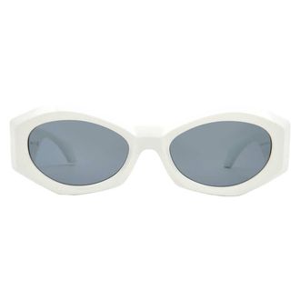 Versace Grey Irregular Ladies Sunglasses VE4466U 546280 54