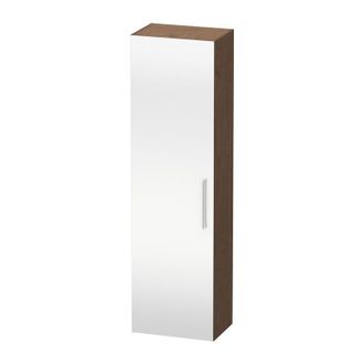 Duravit Armario Alto Duravit Vero, 1176, Bisagra De Puerta Izquierda, 500mm, Color (frente/cuerpo): Chapa De Madera Aut&eacute;ntica De Nogal Americano - Ve1176l1313