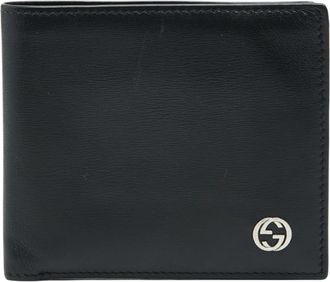 Gucci Black Leather Wallet (Bi-Fold) (Pre-Owned)