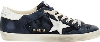 Golden Goose Dark Blue Super Star Sneakers