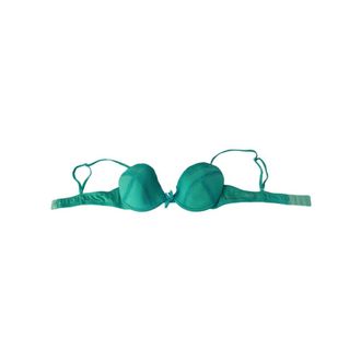 Ermanno Scervino Sujetador con ribete de encaje - Underwear - Mujer - Verde - S