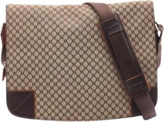 Celine Pre-owned Canvas celine-bags - unisex - Vintage Schoudertas - Beige - ONE Size - Vintage