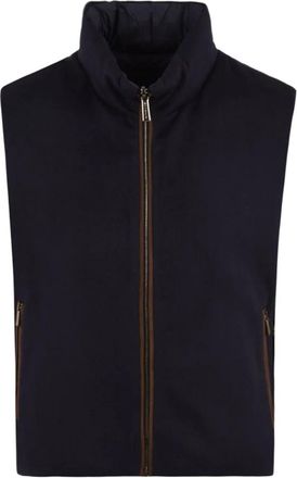 Moorer Falieri-LS9 Vest - Heren - Bodywarmers - Grijs - 2XL - Wol - Jassen