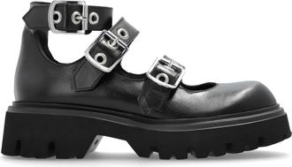 Vivienne Westwood Bacchus Shoe - Dames - Enkellaarsjes - Zwart - 41 EU - Leer - Schoenen