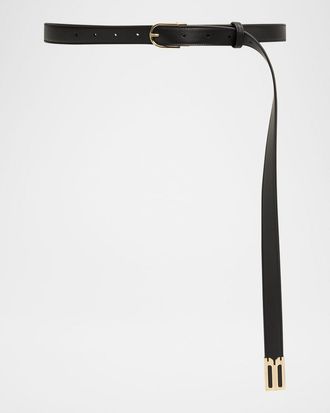 Victoria Beckham Dorian Soft Leather Belt