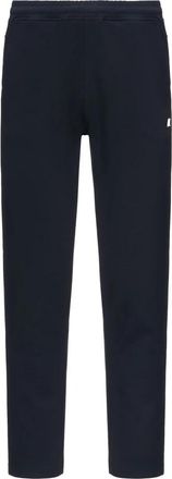 K-Way Iton Interlock Trainingsbroeken - Heren - Sweatpants - Blauw - S - Katoen - Broeken