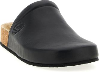 Balenciaga Leather Mule Clog - Black