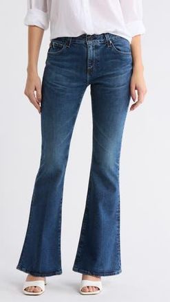 AG - Adriano Goldschmied Angeline Mid Rise Flare Jeans in Mojave at Nordstrom Rack, Size 25