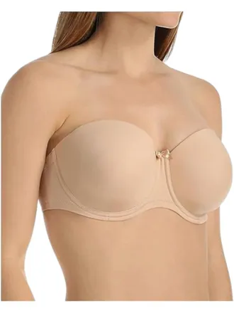Lise Charmel Antinea Essential Fit Strapless Bra In Nude