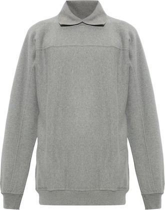 Darkpark Oversized Katoenen Polo - Heren - Polos - Grijs - M - Katoen - Tops