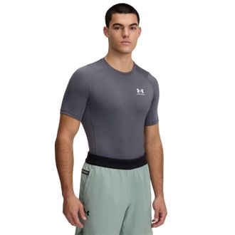 Under Armour Heren HeatGear Training T-shirt (Kasteel Rots/Wit)