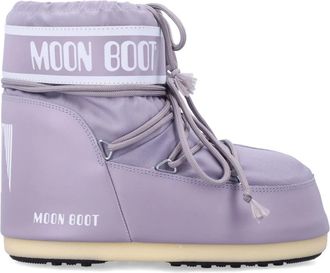 Moon Boot Waterafstotende Icon Low Nylon Laarzen - Dames - Winterlaarzen - Paars - 39 EU - Nylon - Schoenen