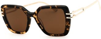 DIFF Eyewear DASHA DE01-0870 Espresso Tortoise Gold/Brown Polarized