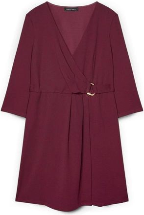 Fiorella Rubino Kleedjes, Dames, Rood, XL, Maxi Kleedjes