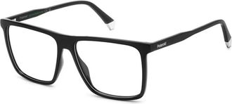 Polaroid D589 807 Bril - Heren - Accessoires - Zwart - Maat: 57 MM Polyamide