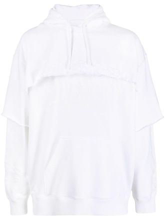 Givenchy Hoodie met trekkoord - Wit