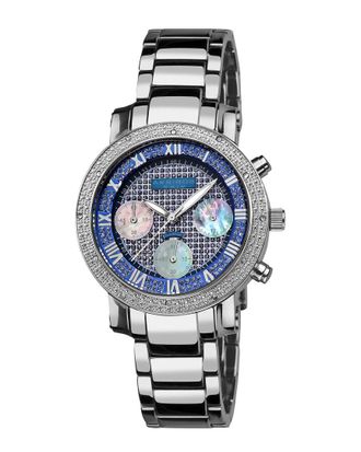 Akribos XXIV Akribos Xxiv Womens Diamond Chronograph Watch