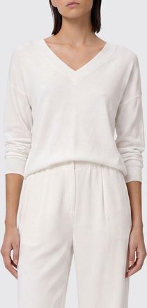 Herno Maglia in lyocell con scollo a V e stampa Teddy Bear
