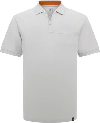 Boggi Milano piqu&eacute; polo shirt - Grey