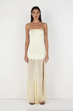 Hansen & Gretel Cara Flowy Dress In Butter