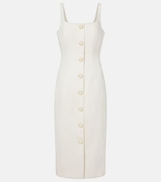 Veronica Beard Liana cotton midi dress