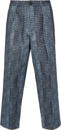 Pierre-Louis Mascia Pantaloni a fantasia - Blu