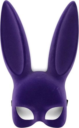 Maison Close velvet bunny mask - unisex - Acrylic/Acrylonitrile Butadiene Styrene (ABS) - One Size - Purple