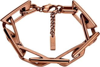 Diesel Stainless steel chain bracelet - Bracelets - Unisex - Brown