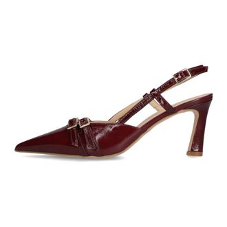 Stefano Lauran Schoenen, Dames, Rood, 38 EU, Leer, Slingbacks 77212