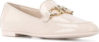 Ferragamo Gancini Buckle Leather Loafer